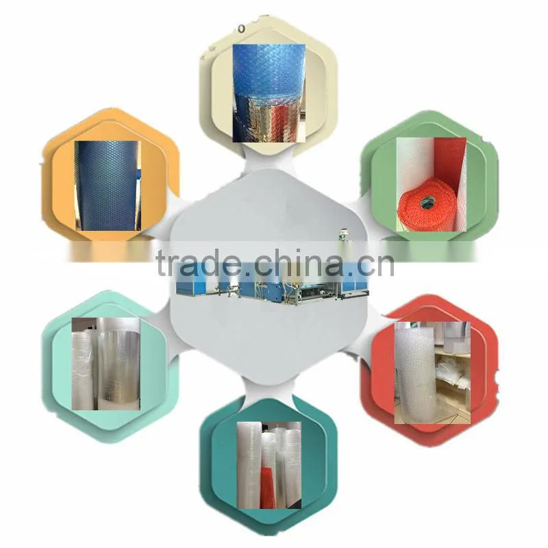 PE air bubble film machine 5 layers hot sale air wrap machine
