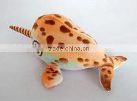 factory wholesale 3D leopard pot fish plush toy realistic stuffed plush animal leopard pot fish toy soft toy