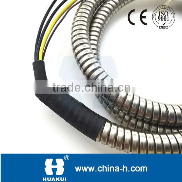 spring coil heater hot runner heater with stailess steel flexible cable