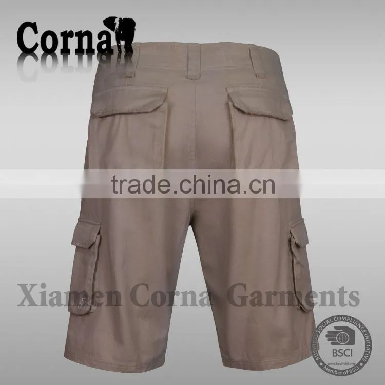 Wholesale fashion mens sport khaki short pant polyester cotton baggy anti-pilling pants