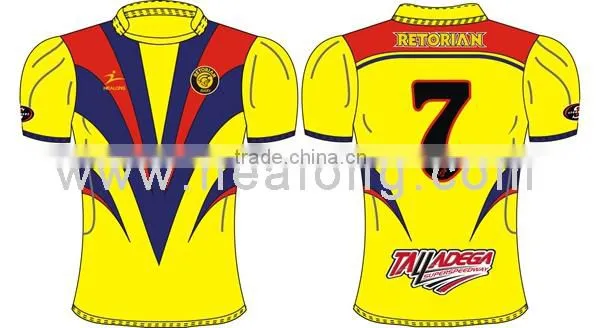 100% polyester Sublimation digital print wholesale rugby jerseys rugby shirt