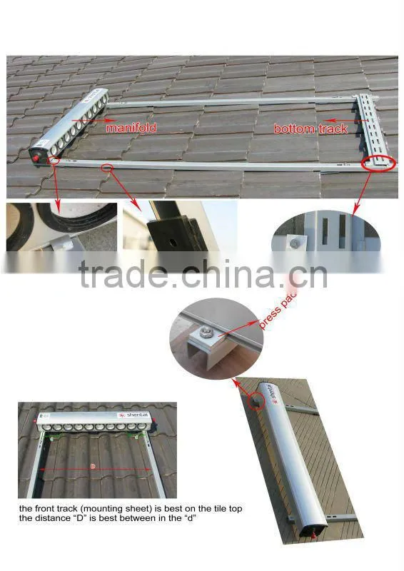 split solar water heater
