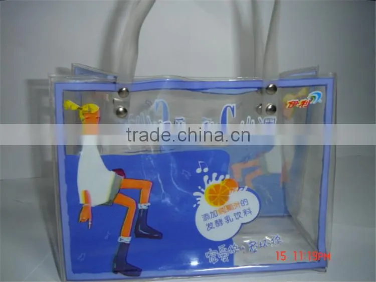Custom PVC shopping bag