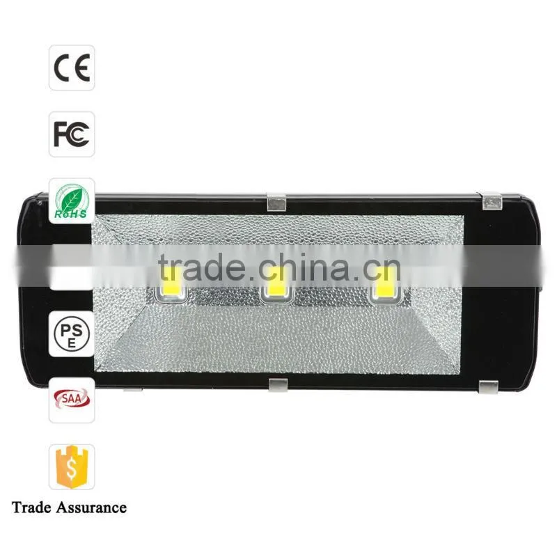 High efficient aluminum housing 300w outdoor square led tunnel light