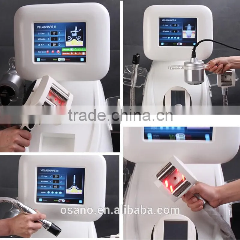 Vacuum Roller Massage Radio Frequency Ultrasonic Cavitation Remove Localized Fat Or Deep Cellulite