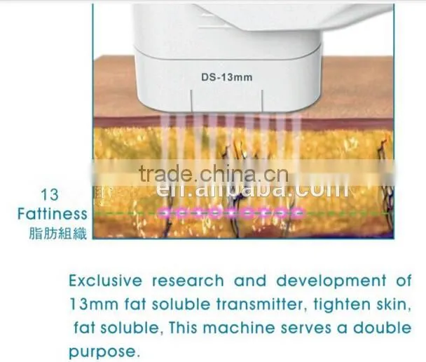 New system HIFU equipment for skin lifting and body slimming