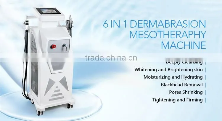 Water dermabrasion machine equipment with Water-oxygen pen &BIO head