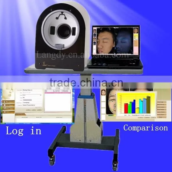 Portable facial skin analyzer machine factory direct sale