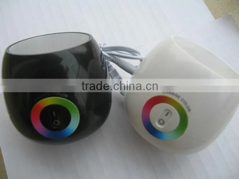 Novelty mini table clock,1 in 4 Digital 4-side Rotation digital alarm clock YF2606