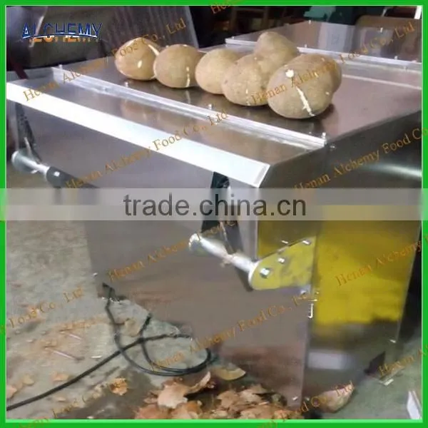 New design coconut dehusking machine