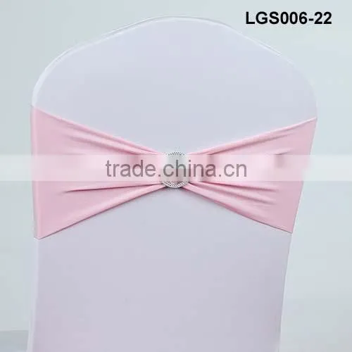 wedding decorative cheap purple chair bands wholesale