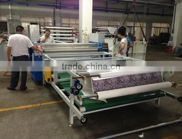 New fabric roller printing machine, fabric roller printing machine, textile roller printing machine
