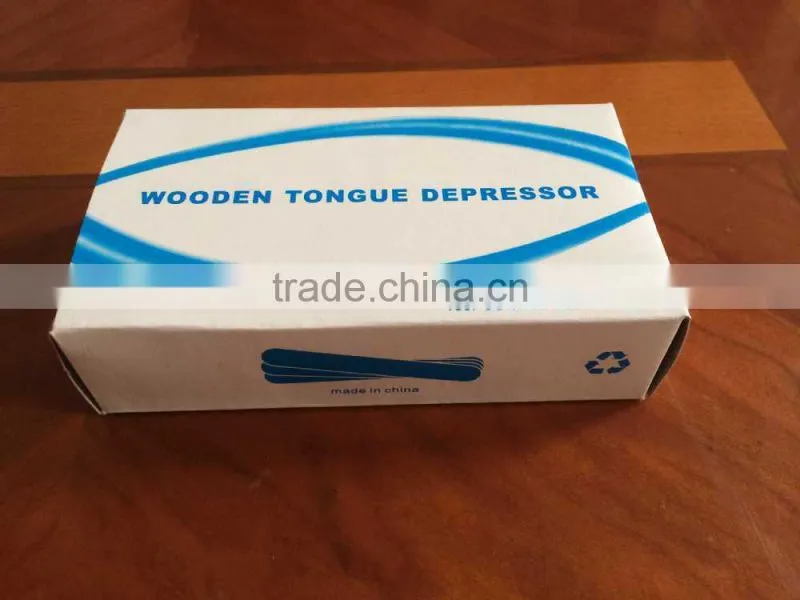 alibaba china disposable adult wooden sterile and printed tongue depressor