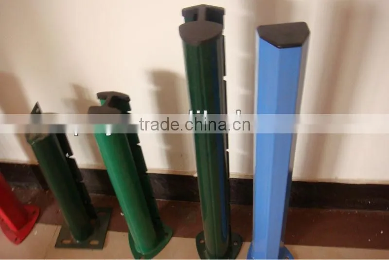 Peach post wire mesh fence/best quality/tie galvanized welded wire mesh fence/