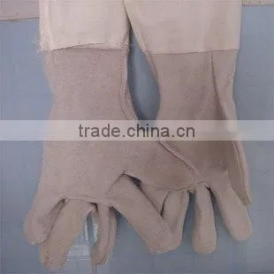 Most popular best high quality sheepskin bee gloves