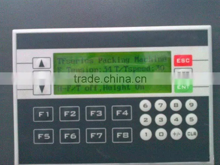 high efficient pallets stretch film wrapping machine capacity 20-40 loads / hour