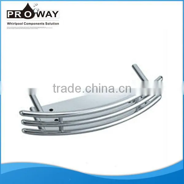 PROWAY shower room plastic chrome pulley wheels portable Silding door pulley system