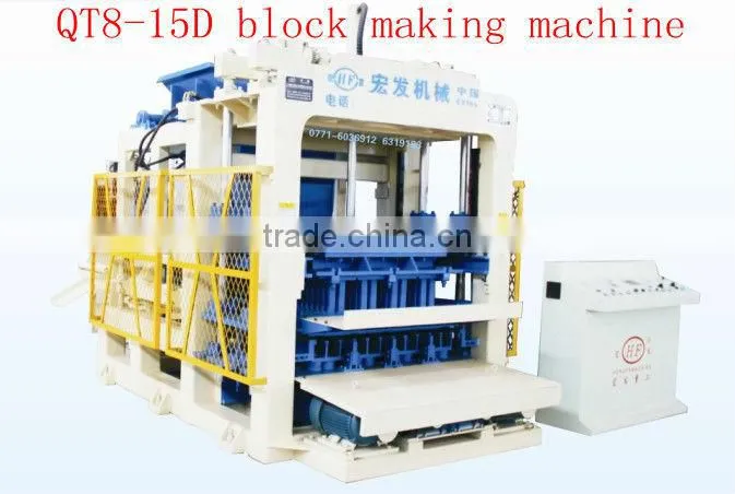 New 8-15 Hydraulic Cement Brick Making Machine price