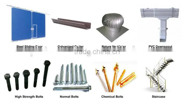 Professional steel structure building with CE certificate