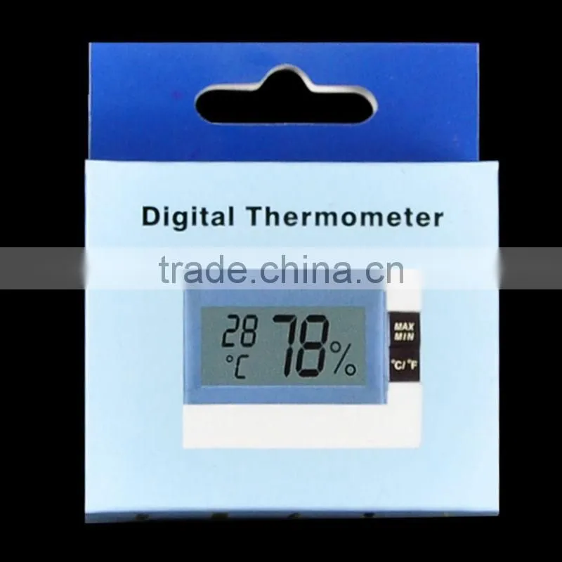 Tiny LCD Digital Indoor Thermometer Humidity Meter office Desk Thermometer Home display F/C