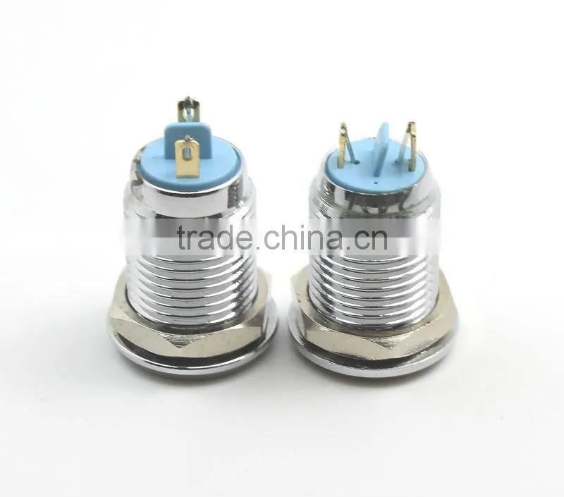 12mm metal 220 240v led indicator lamp GQ12A-D