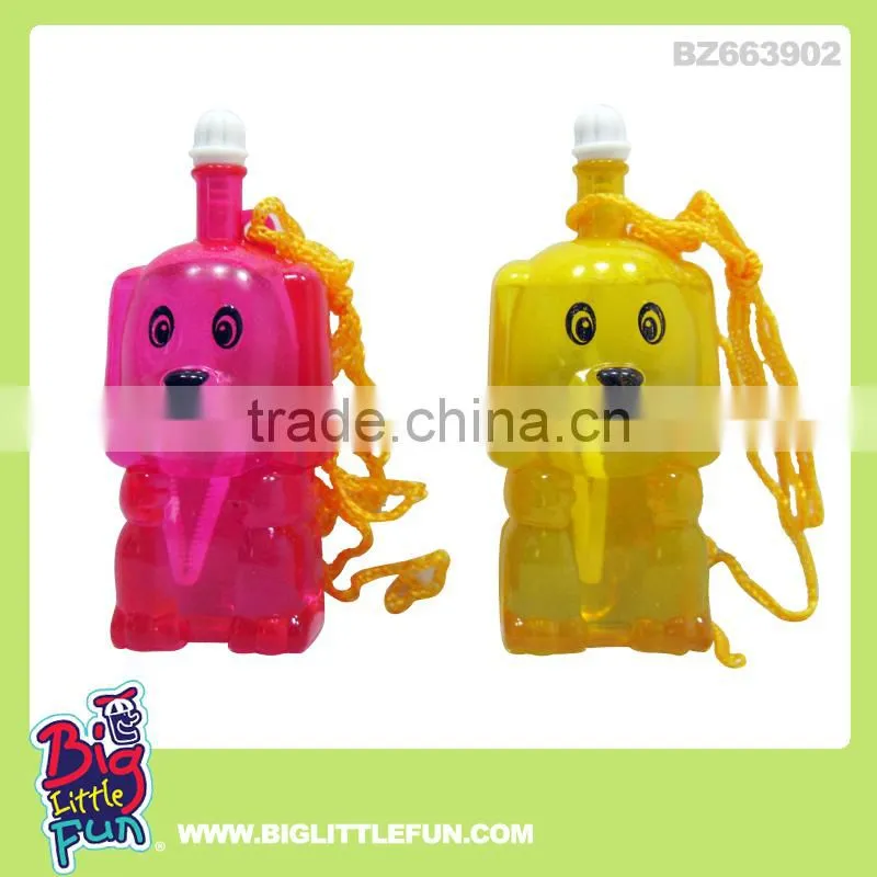Carton character shape bubble soap,blowing bubbles toy
