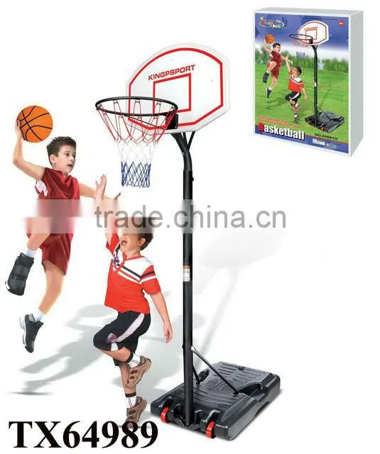 2IN1 king sport basketball sets, kids mini plastic portable basketball hoop