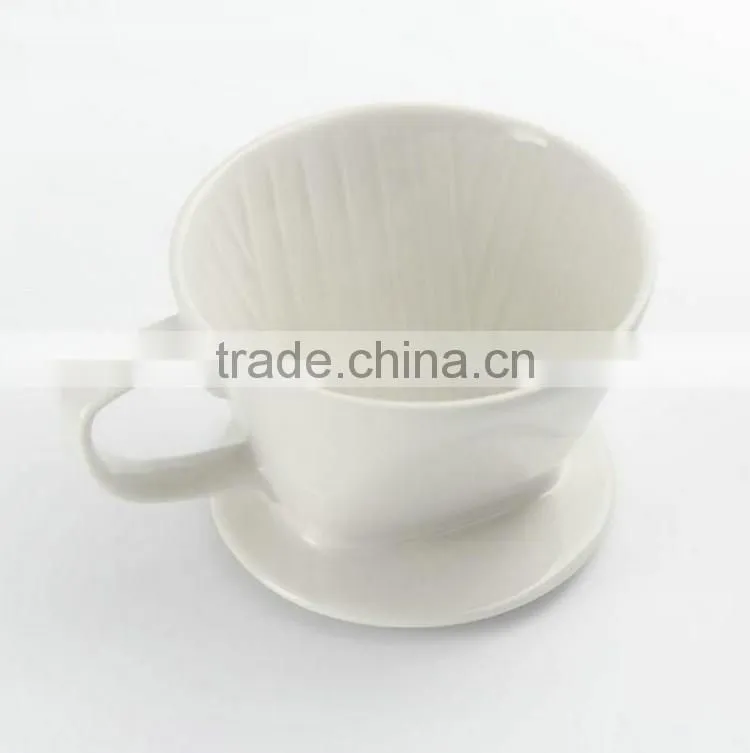 China wholesale websites reusable single coffee filter,Ceramic coffee dripper