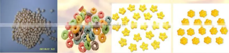 breakfast cereal corn flakes making machine in chenyang machinery