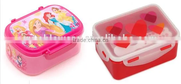 Leakproof Plastic Bento Lunch Box Container Stacking Bento Box