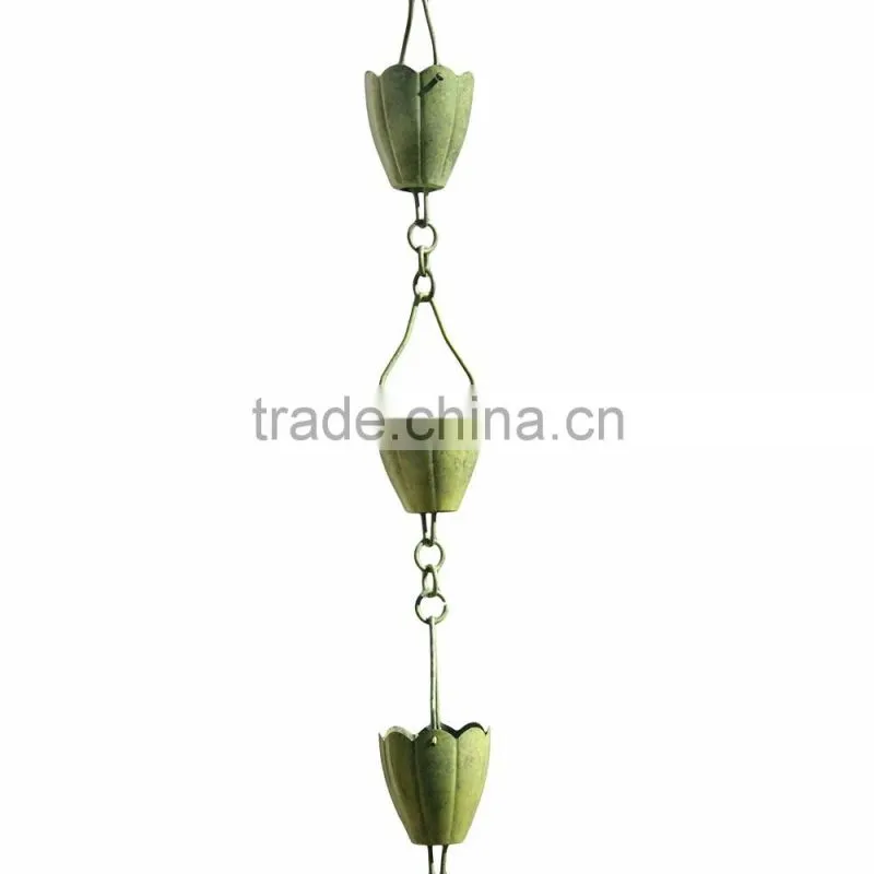 Decorative Gutter copper Rain Chain