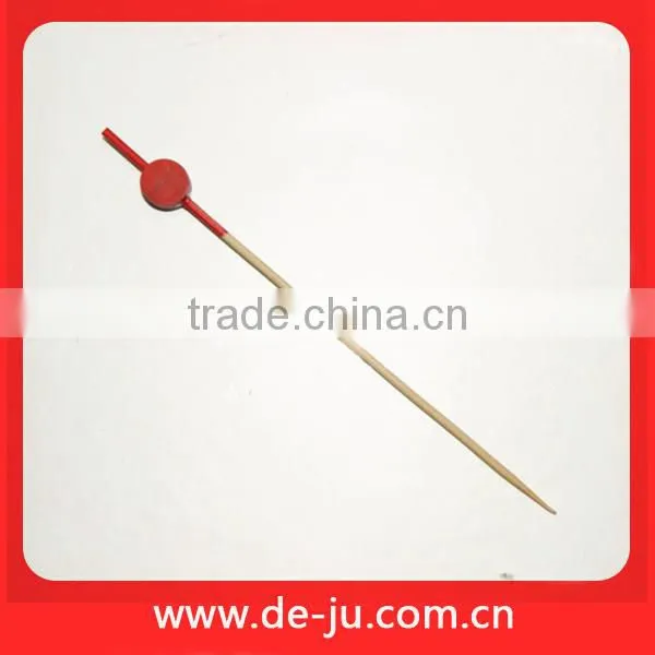 100% Bamboo Heart Shape Knotted BBQ Bamboo Skewer