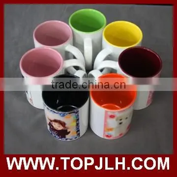 Top selling products 2017 ceramic white clorful starbucks coffee mug