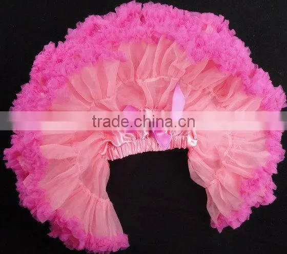Petticoats ribbon dresses tutu pettiskirts with ribbon satin multicolor no moq