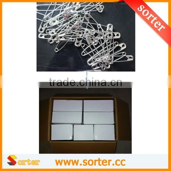 Nickel free safety pin