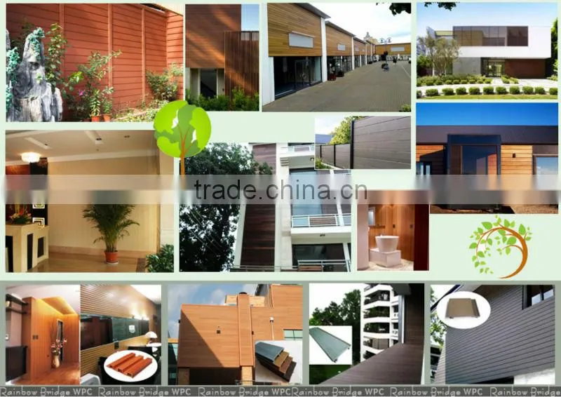 Hot sale factory exported wpc wall panel/wpc decking prices/wpc house