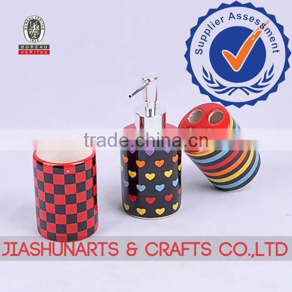 Decor bathroom Childrens Colorful Ceramic Bathroom Sets And Accessories