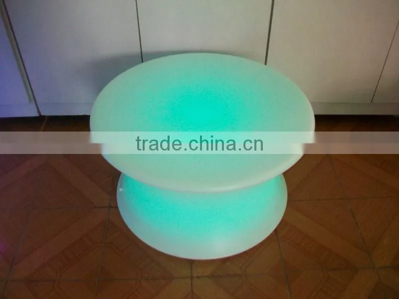 outdoor led illuminated garden table