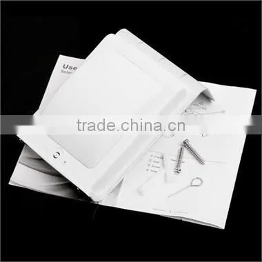 2016 New Coming Solar Motion Sensor Lights Steel Metel Material Rainproof Ourdoor Installation PIR sesnor Light