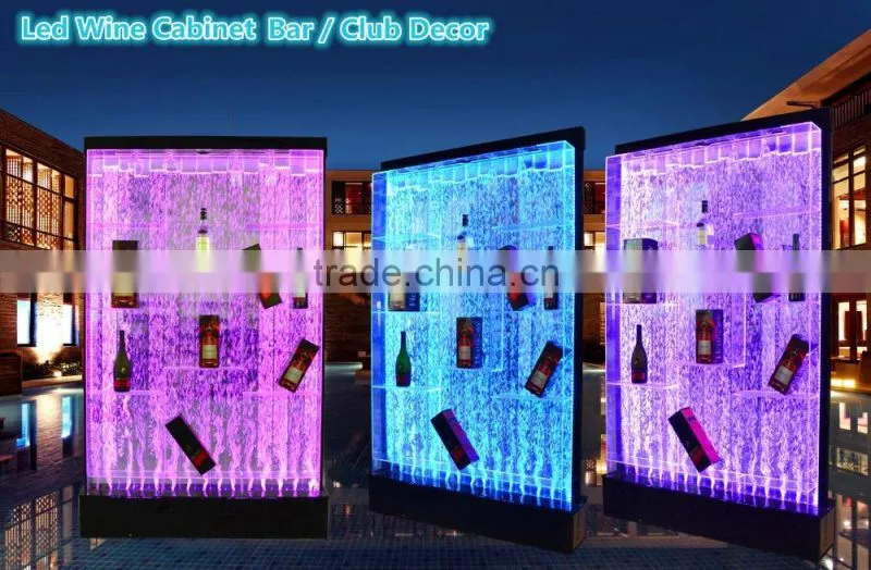 Restaurant Decoration display storage cabinet,Vintage Modern Bar Cabinet
