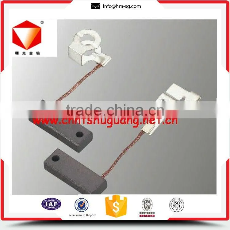 High-temperature corrosion resistance carbon brush for auto