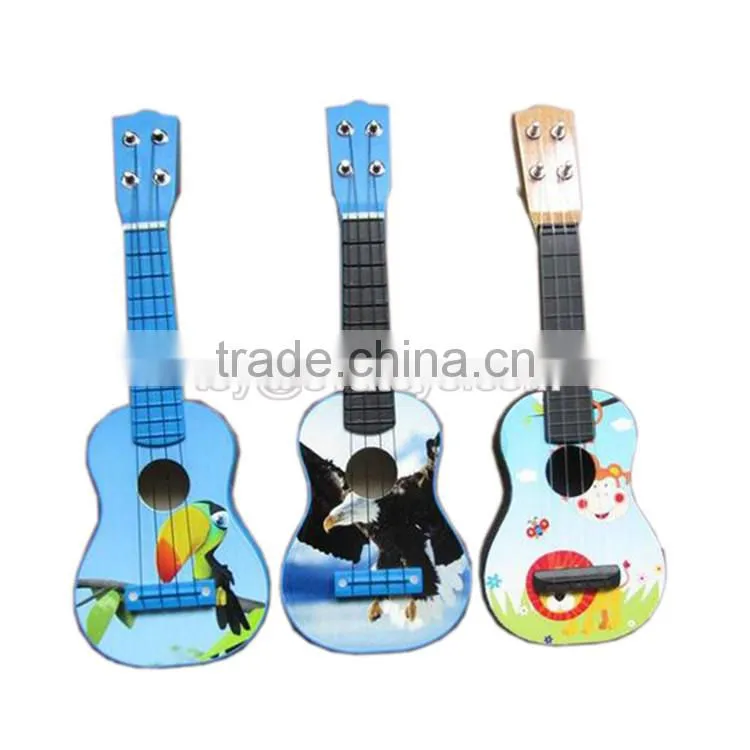 Wholesale cheap classical wooden kids acoustic guitar W07H014-S