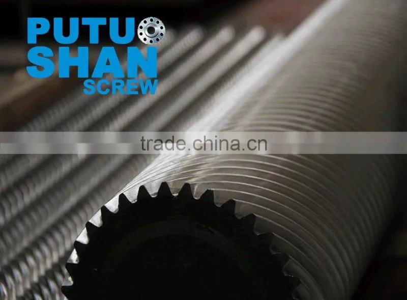 38CrMoAlA planetary screw and barrel/ planet screw and barrel for plastic machines