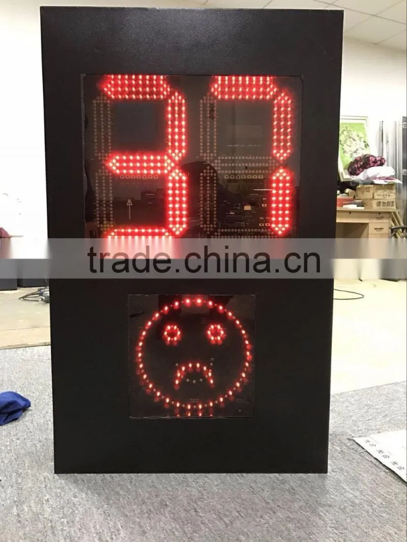 Traffic Highway Radar Display Sign Radar Speed Limit Sign