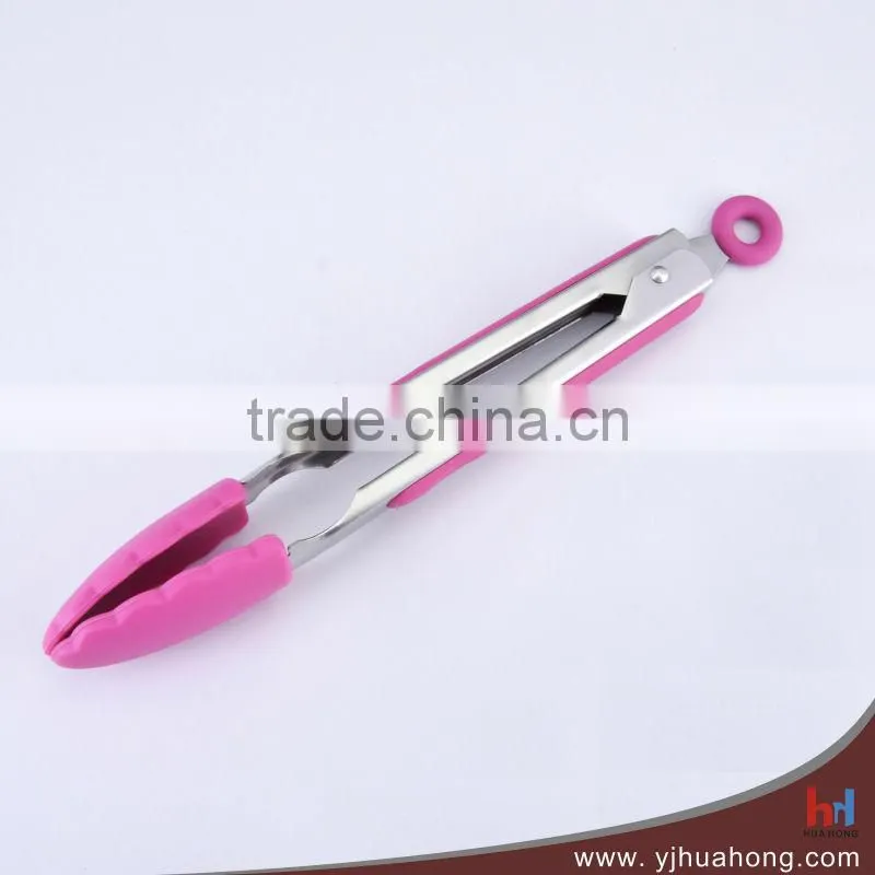 Hot Sale Heat Resistant Silicone Food Cooking Tongs