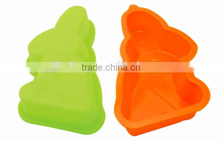 Silicone Baking pans in rabbit shape/Silicone Cake Moulds cake pan