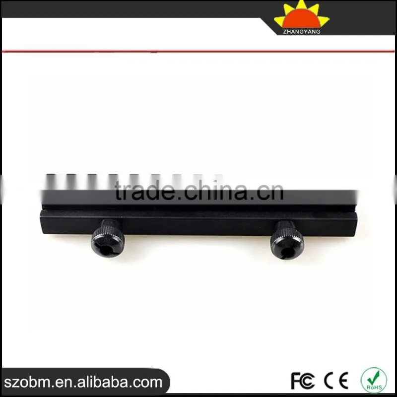Aluminum Alloy Tacitcal Flashlight Scope Mount 21mm Guide Rail Weaver