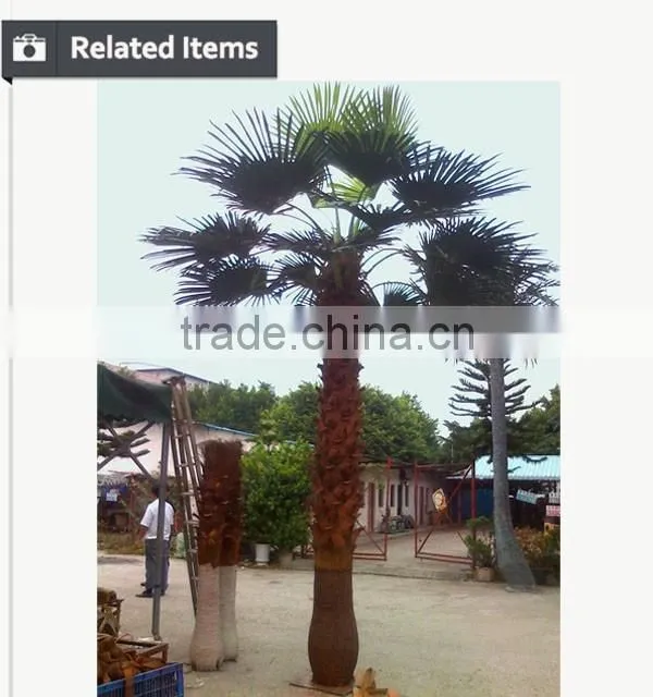 Hot selling big tree for sale for decorative iron palm tree