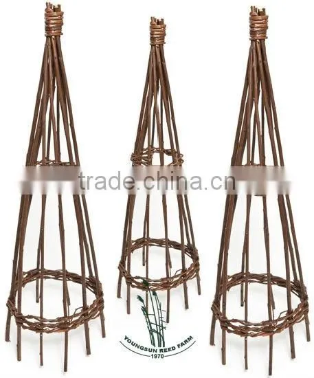 Top quality willow obelisk