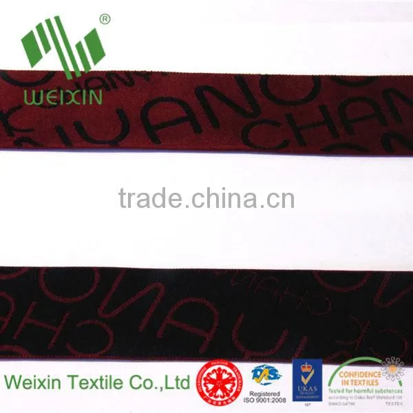 Eco-Friendly Garment Panty Waistband Jacquard Elastic